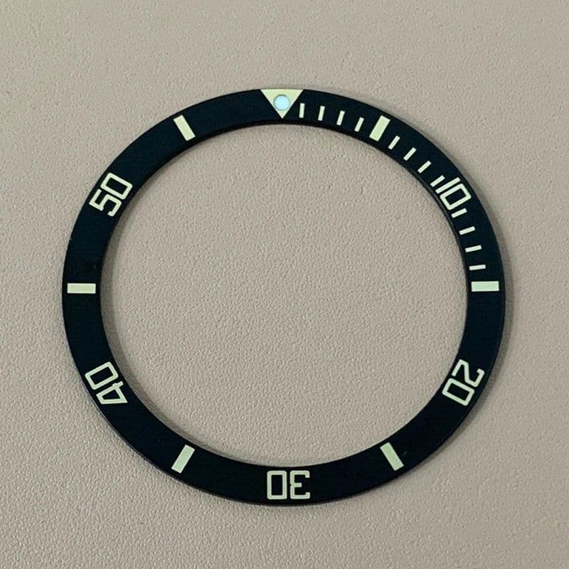 image-Premium Aluminium Bezel Insert for Seiko 6105 6309 Turtle Watch Case