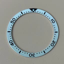 image-Premium Aluminium Bezel Insert for Seiko 6105 6309 Turtle Watch Case