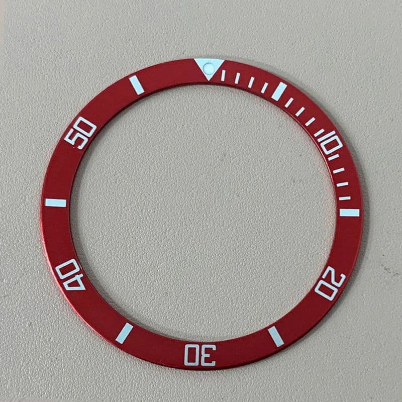 image-Premium Aluminium Bezel Insert for Seiko 6105 6309 Turtle Watch Case