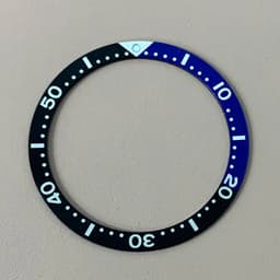 image-Premium Aluminium Bezel Insert for Seiko 6105 6309 Turtle Watch Case