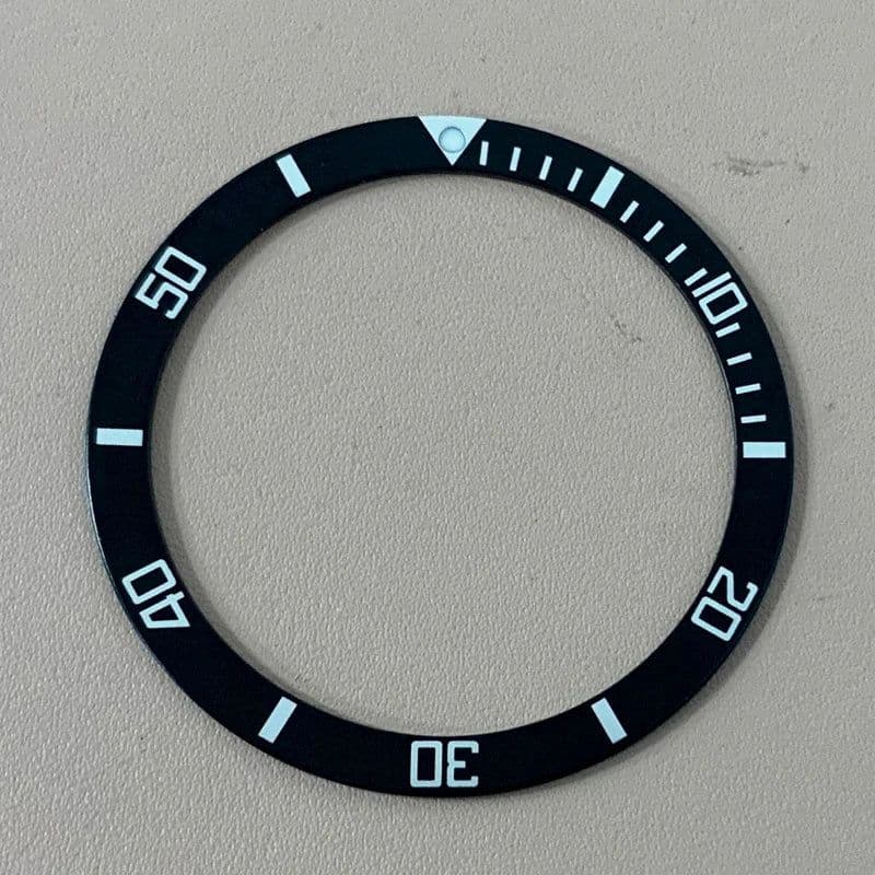 image-Premium Aluminium Bezel Insert for Seiko 6105 6309 Turtle Watch Case