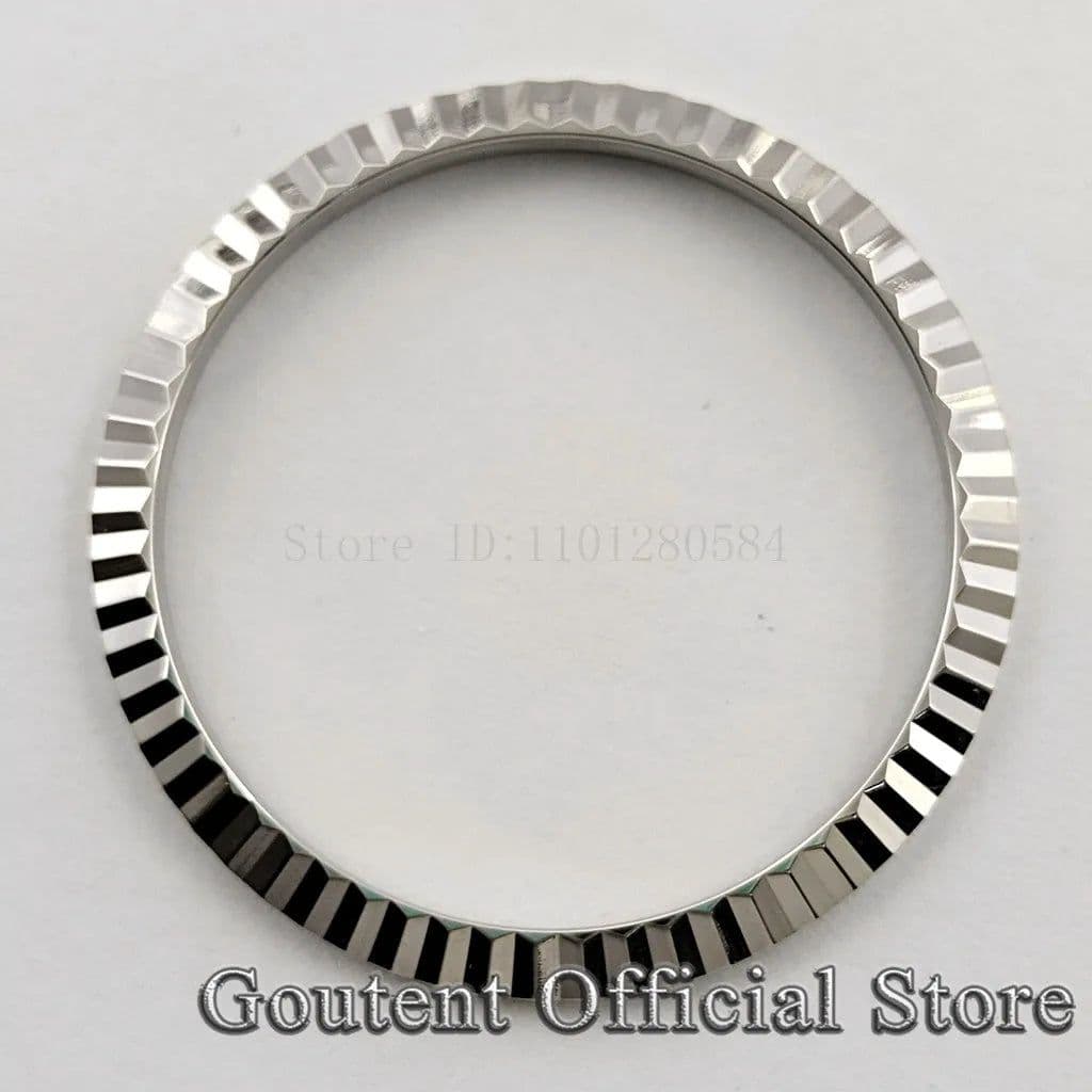 image-Goutent Steel Watch Bezel - Durable Replacement for 36mm/40mm Cases