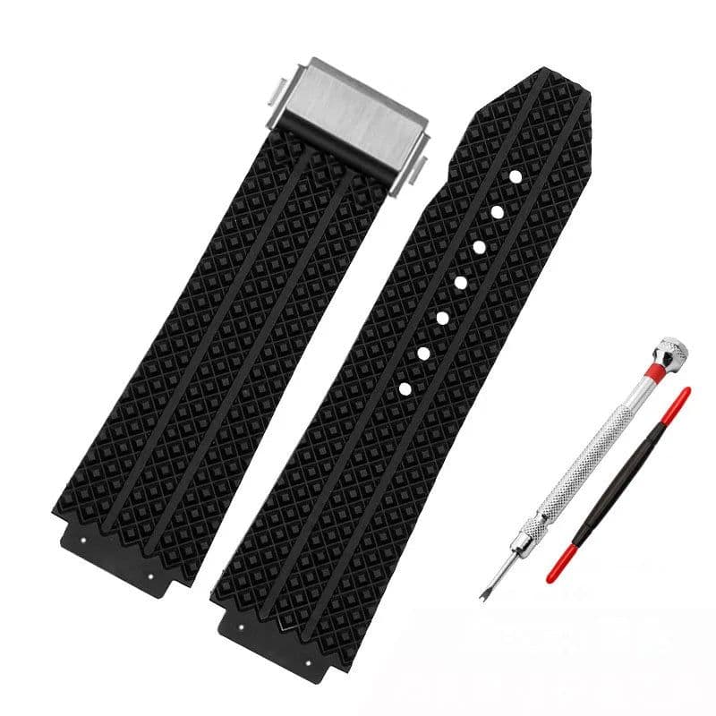 image-UYOUNG Silicone Watchbands - Custom Fit & Durable Design for Versatile Use