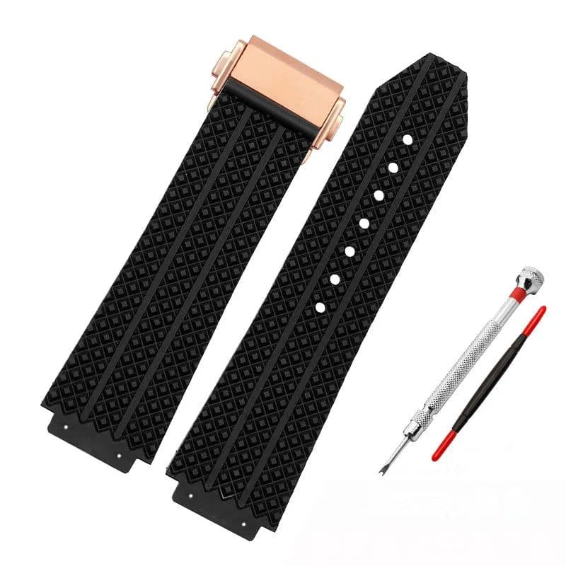 image-UYOUNG Silicone Watchbands - Custom Fit & Durable Design for Versatile Use