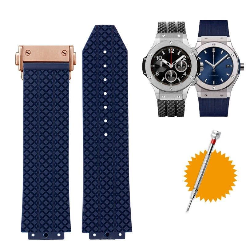 image-UYOUNG Silicone Watchbands - Custom Fit & Durable Design for Versatile Use