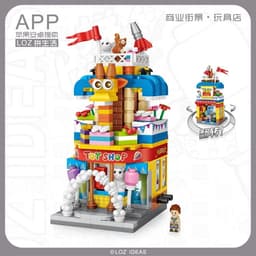 image-LOZ Mini Blocks - Educational 3D Puzzle for Kids - Mini Store Series