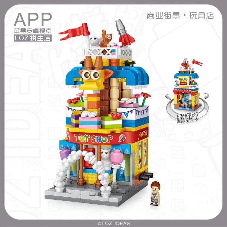 image-LOZ Mini Blocks - Educational 3D Puzzle for Kids - Mini Store Series