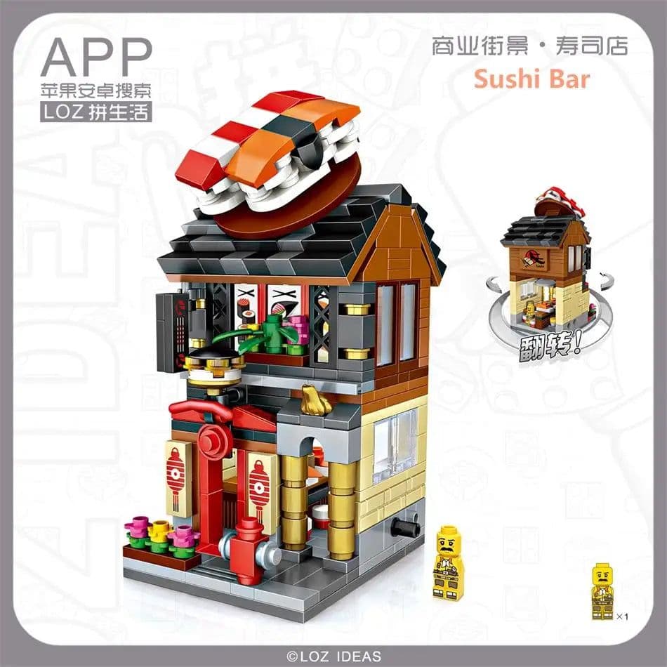 image-LOZ Mini Blocks - Educational 3D Puzzle for Kids - Mini Store Series
