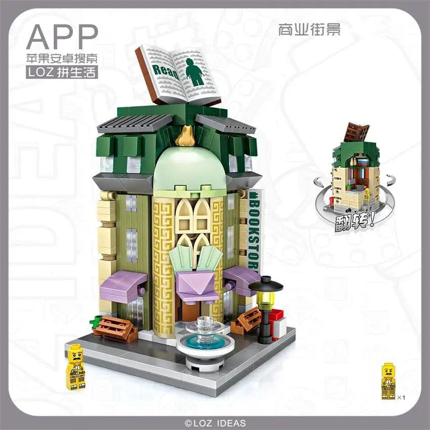 image-LOZ Mini Blocks - Educational 3D Puzzle for Kids - Mini Store Series