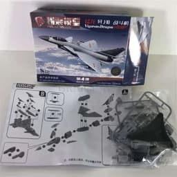 image-GRAPMAN 1:72 Assembly Helicopter & Fighter Plane Military Toy Set