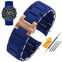 image-Carter Man Durable Rubber Watch Band for Citizen AT8020 & JY8035 22mm/23mm