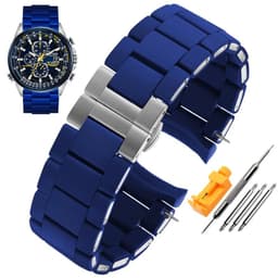 image-Carter Man Durable Rubber Watch Band for Citizen AT8020 & JY8035 22mm/23mm