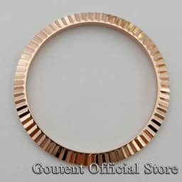image-Goutent Steel Watch Bezel - Durable Replacement for 36mm/40mm Cases