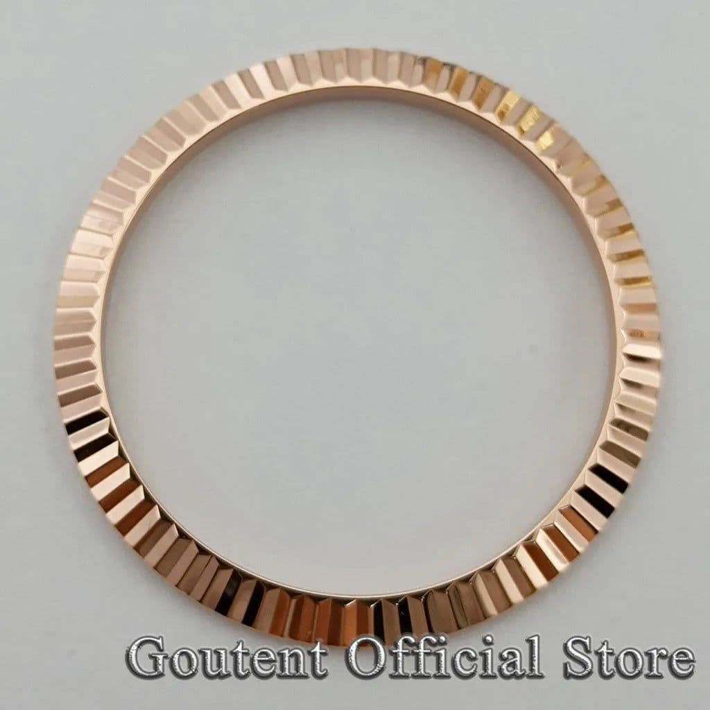 image-Goutent Steel Watch Bezel - Durable Replacement for 36mm/40mm Cases