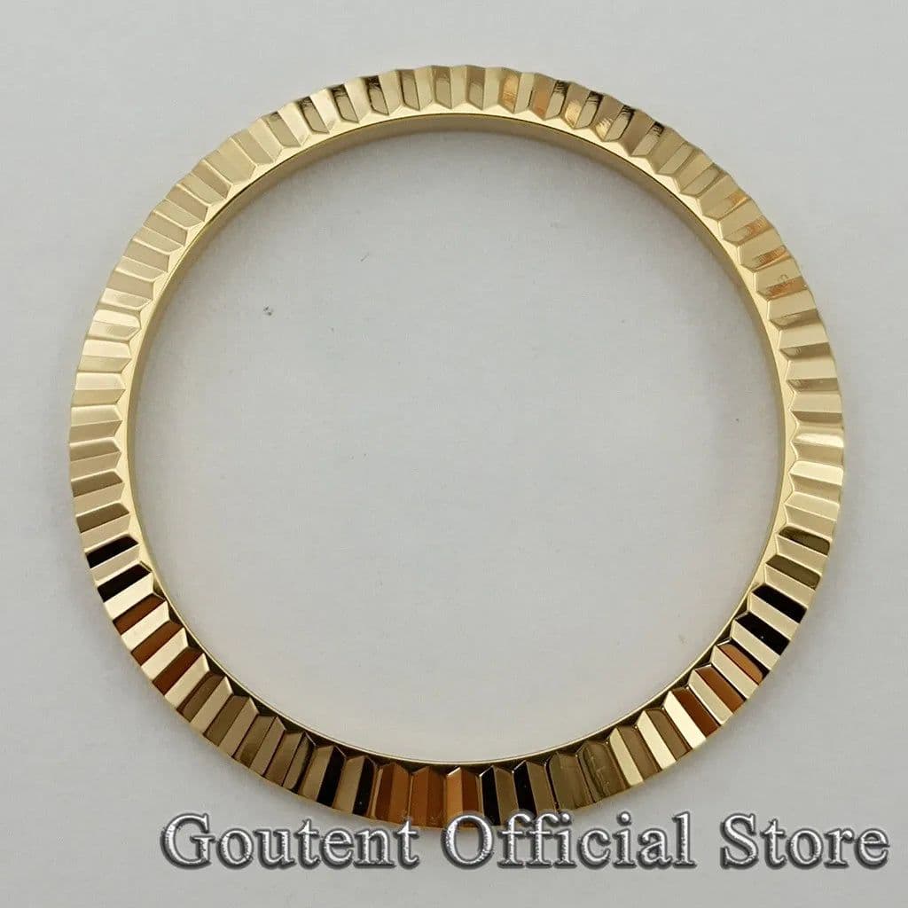 image-Goutent Steel Watch Bezel - Durable Replacement for 36mm/40mm Cases