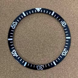 image-Watch Bezel Insert 36.5mm Aluminium for Submariner Diving Case Parts
