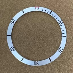 image-Watch Bezel Insert 36.5mm Aluminium for Submariner Diving Case Parts