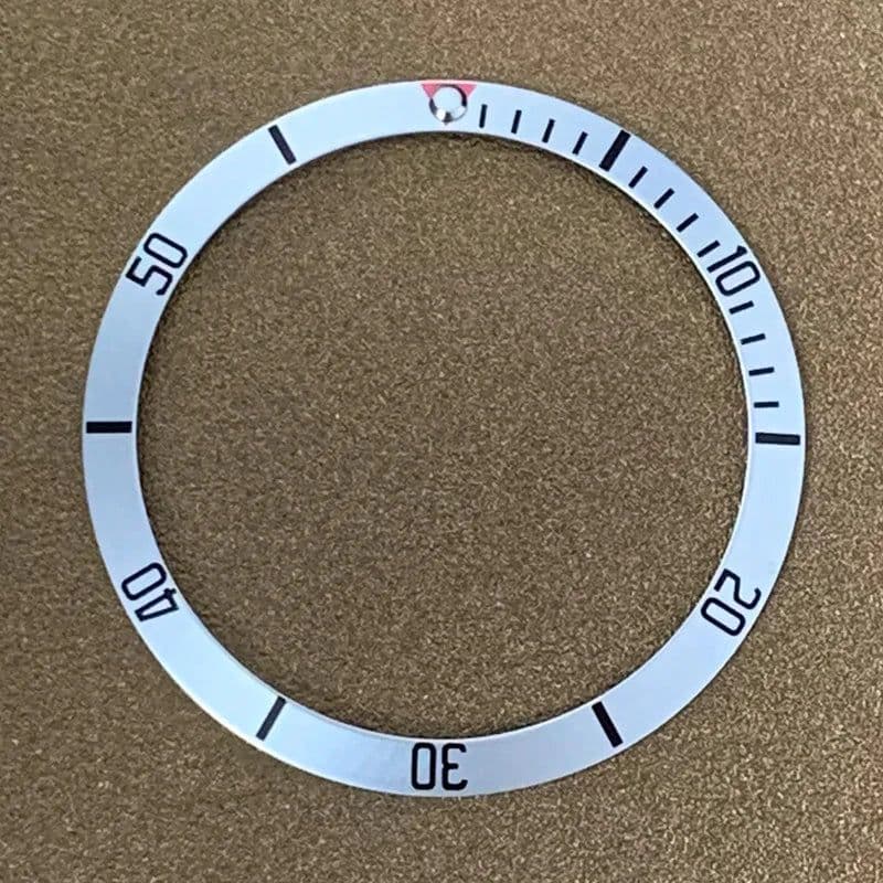 image-Watch Bezel Insert 36.5mm Aluminium for Submariner Diving Case Parts