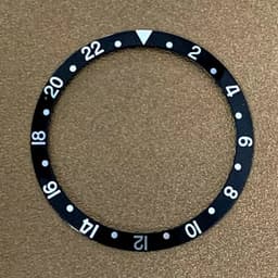 image-Watch Bezel Insert 36.5mm Aluminium for Submariner Diving Case Parts