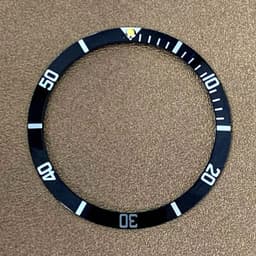 image-Watch Bezel Insert 36.5mm Aluminium for Submariner Diving Case Parts