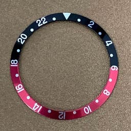 image-Watch Bezel Insert 36.5mm Aluminium for Submariner Diving Case Parts