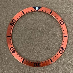 image-Watch Bezel Insert 36.5mm Aluminium for Submariner Diving Case Parts