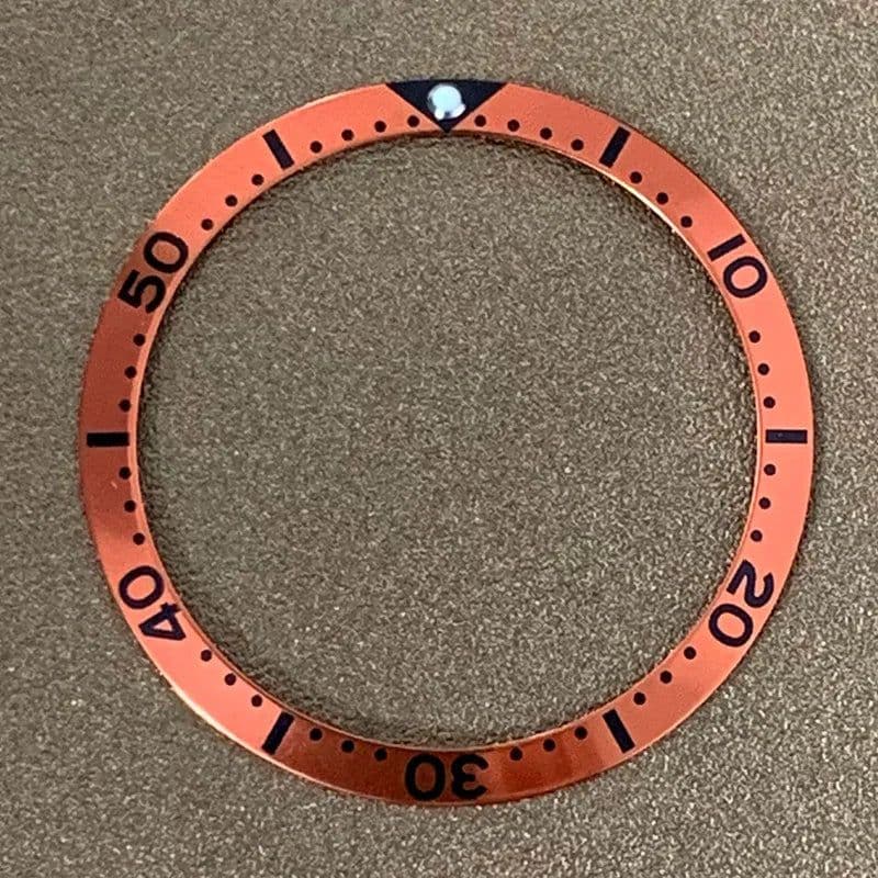 image-Watch Bezel Insert 36.5mm Aluminium for Submariner Diving Case Parts