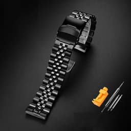 image-High-Quality Stainless Steel Watchband - Customizable Comfort