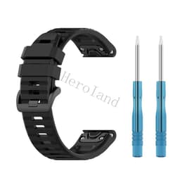 image-Hero Iand 26mm Silicone Quick Release Watch Strap for Garmin Fenix Series