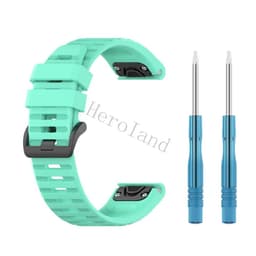 image-Hero Iand 26mm Silicone Quick Release Watch Strap for Garmin Fenix Series