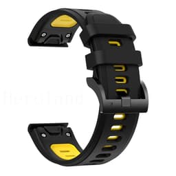 image-Hero Iand 26mm Silicone Quick Release Watch Strap for Garmin Fenix Series