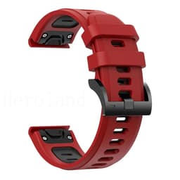image-Hero Iand 26mm Silicone Quick Release Watch Strap for Garmin Fenix Series