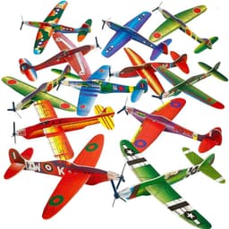 image-Preschool Rainbow Hand Throw Glider Plane Toy for Outdoor Fun & Learning