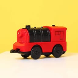 image-RC Electric Train Set with Wooden Tracks - Educational Fun for Kids