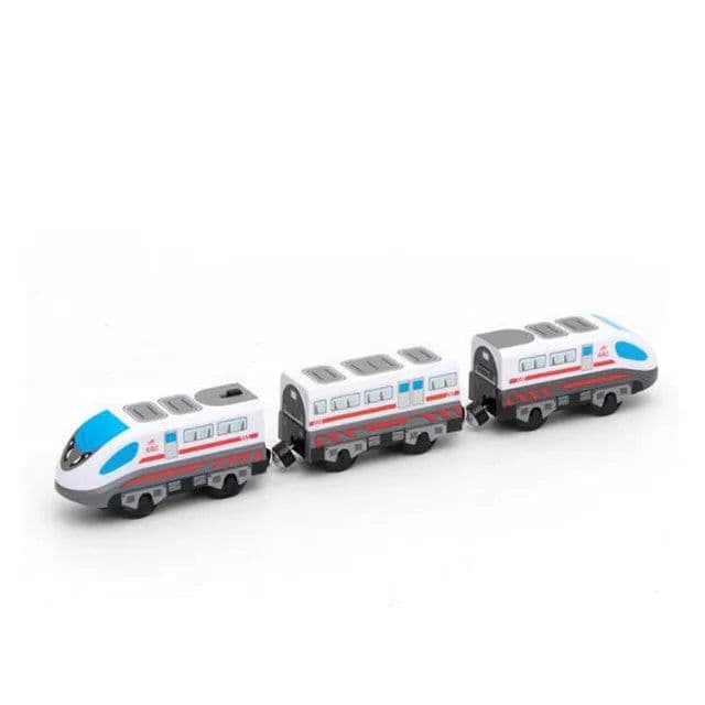 image-RC Electric Train Set with Wooden Tracks - Educational Fun for Kids