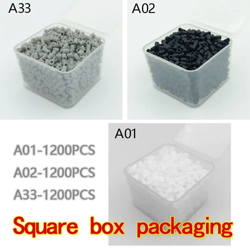 image-PUPUKOU Cartoon Hama Beads - 3600 Pieces Creative Craft Toy