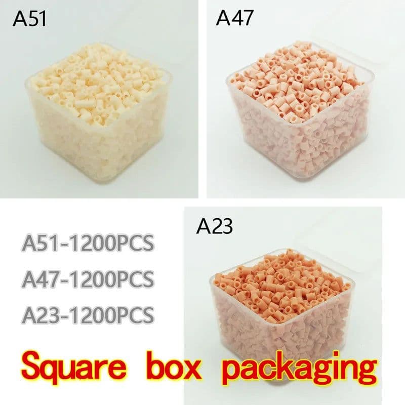 image-PUPUKOU Cartoon Hama Beads - 3600 Pieces Creative Craft Toy