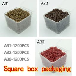 image-PUPUKOU Cartoon Hama Beads - 3600 Pieces Creative Craft Toy