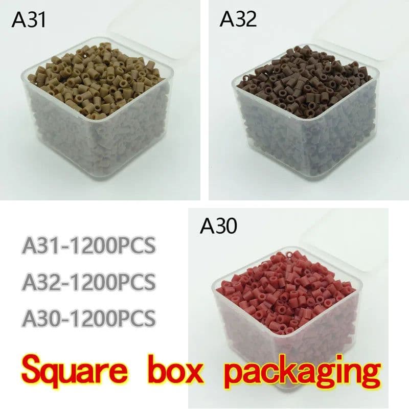 image-PUPUKOU Cartoon Hama Beads - 3600 Pieces Creative Craft Toy