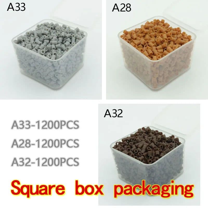 image-PUPUKOU Cartoon Hama Beads - 3600 Pieces Creative Craft Toy