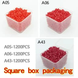 image-PUPUKOU Cartoon Hama Beads - 3600 Pieces Creative Craft Toy