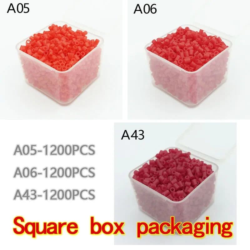 image-PUPUKOU Cartoon Hama Beads - 3600 Pieces Creative Craft Toy