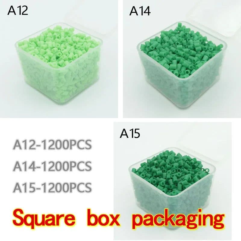 image-PUPUKOU Cartoon Hama Beads - 3600 Pieces Creative Craft Toy