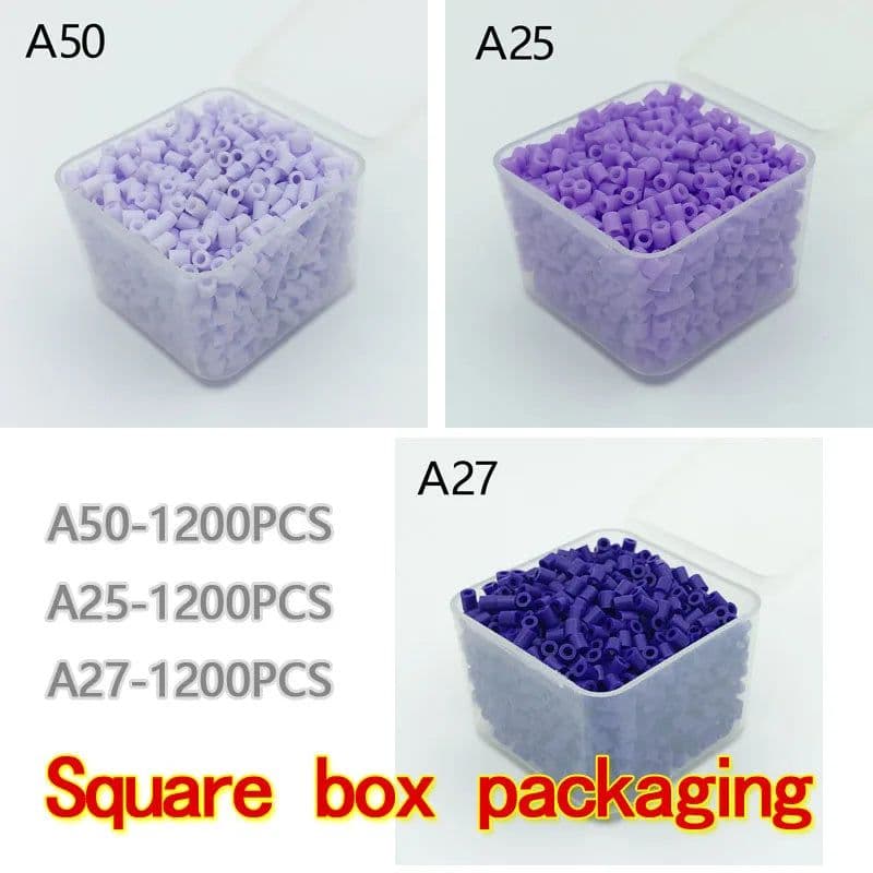 image-PUPUKOU Cartoon Hama Beads - 3600 Pieces Creative Craft Toy