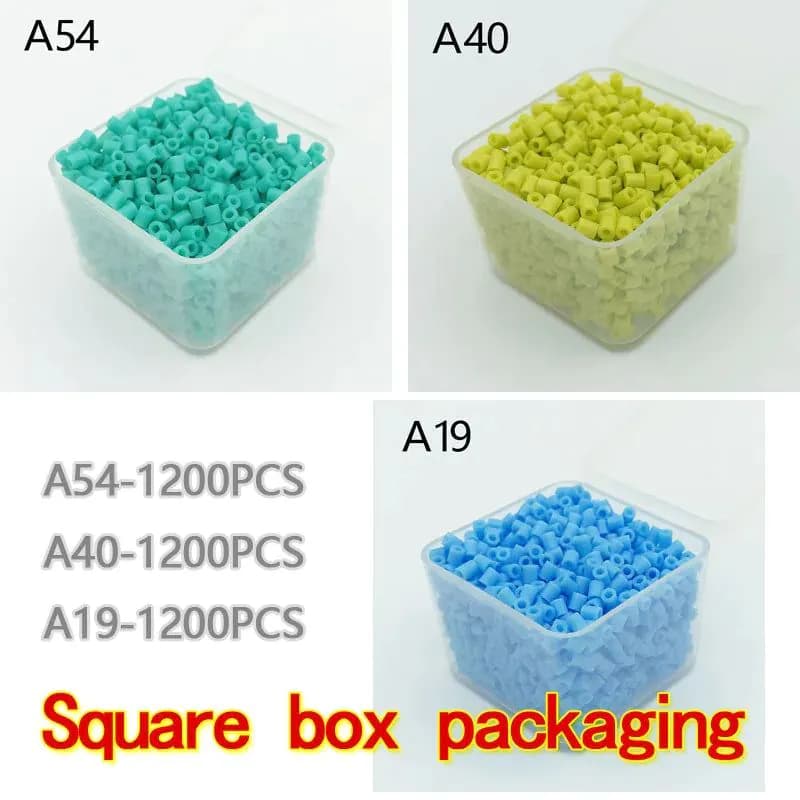 image-PUPUKOU Cartoon Hama Beads - 3600 Pieces Creative Craft Toy