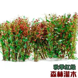 image-HDD-N77S Forest Bush Model - DIY Diorama Kits for Scenic Model Building