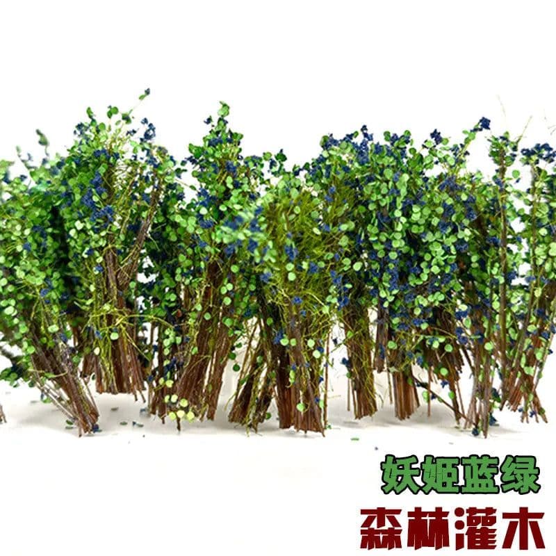 image-HDD-N77S Forest Bush Model - DIY Diorama Kits for Scenic Model Building