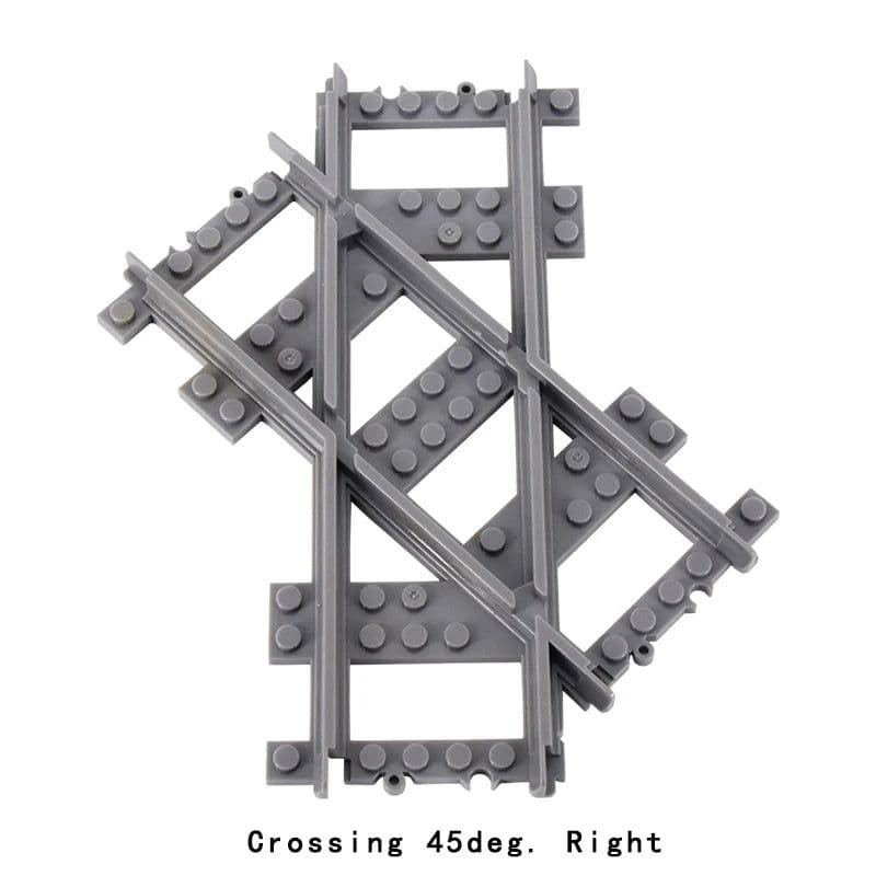 image-Flexible City Train Tracks - Creative DIY Building Block Toy for Kids