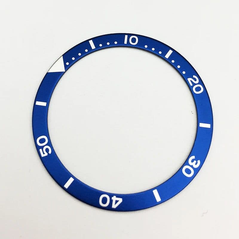 image-Premium Aluminium Bezel Insert for Seiko 6105 6309 Turtle Watch Case