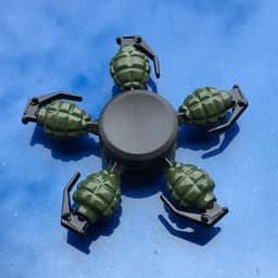 image-Fradoo Metal Fidget Spinner - Stress Relief Toy for Adults & Children